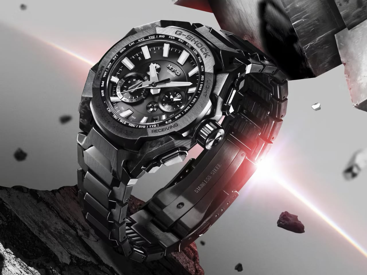Casio’s most premium new G-SHOCK just hit UAE stores — AED 6,505 buys carbon fibre, solar and sapphire