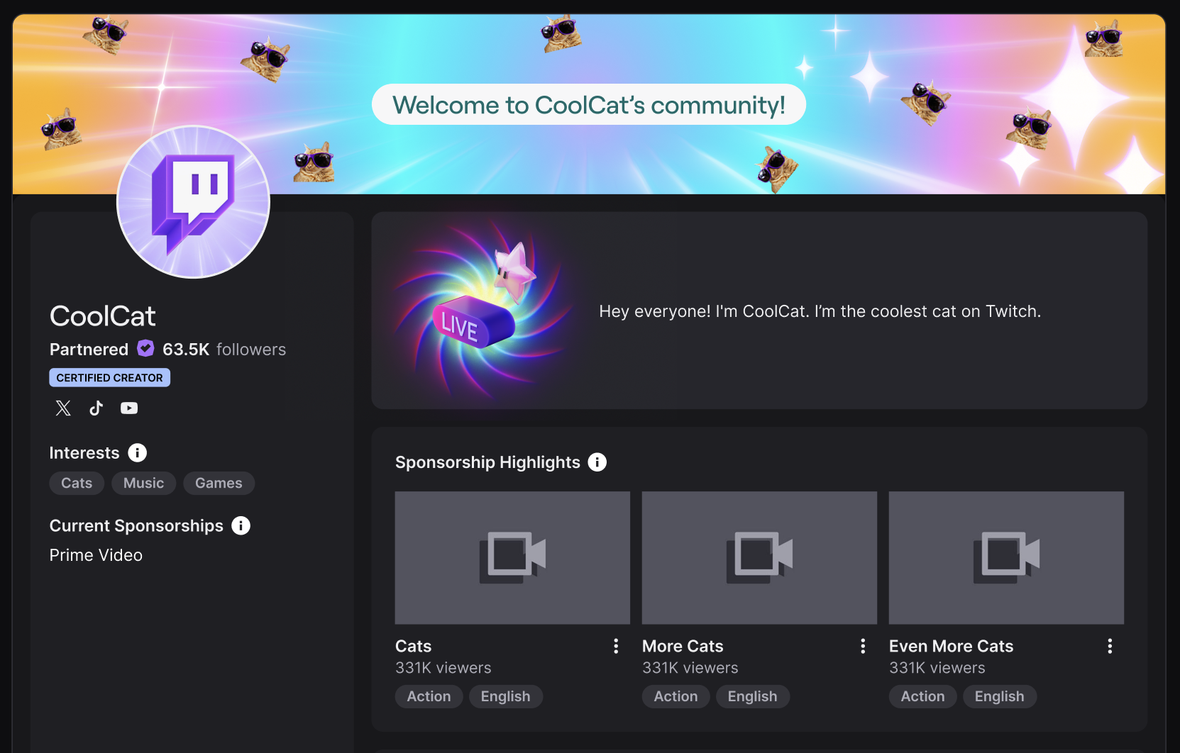 Twitch opens sponsorships to Affiliates for the first time