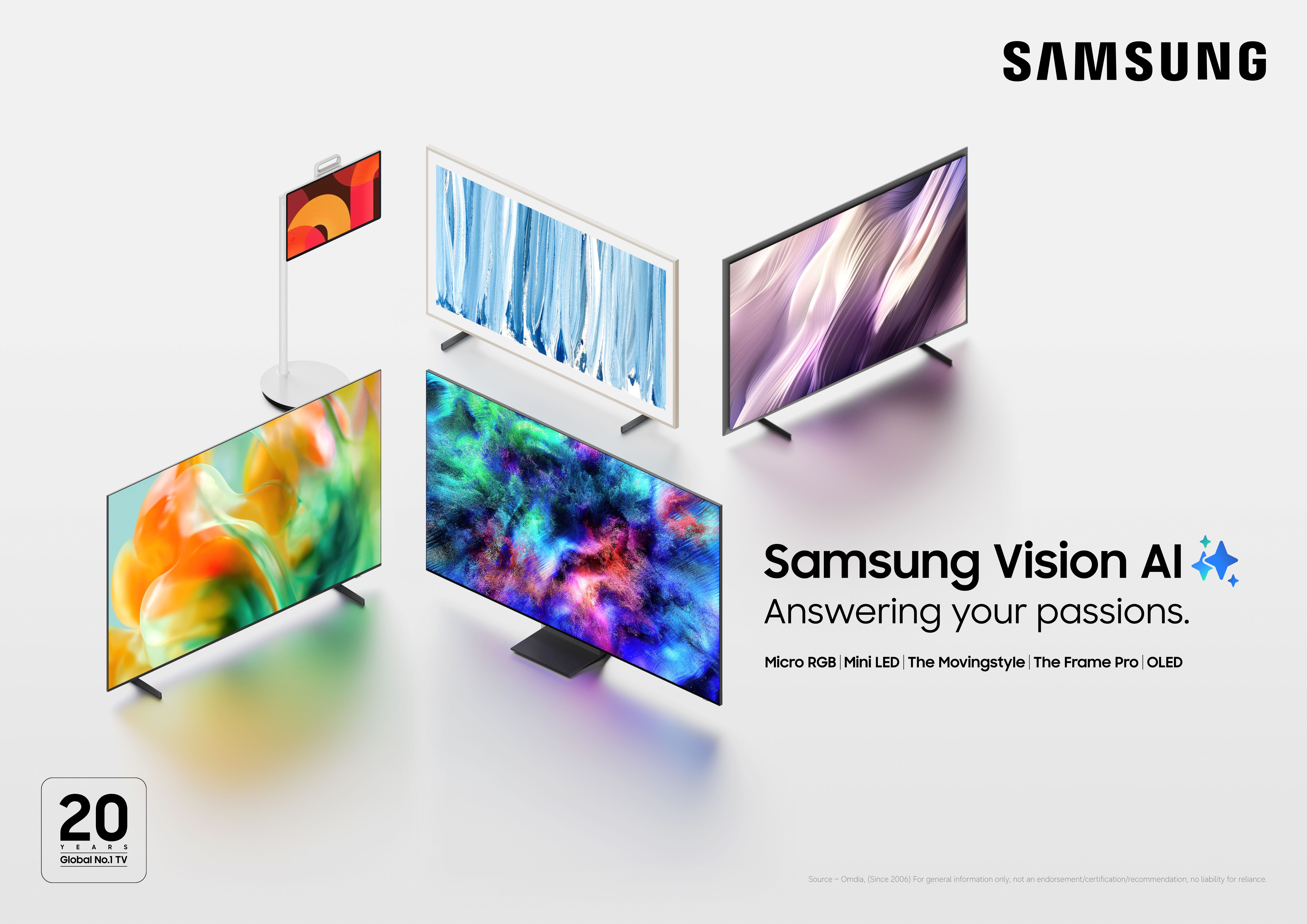 Samsung launches its full 2026 Vision AI TV lineup in the UAE