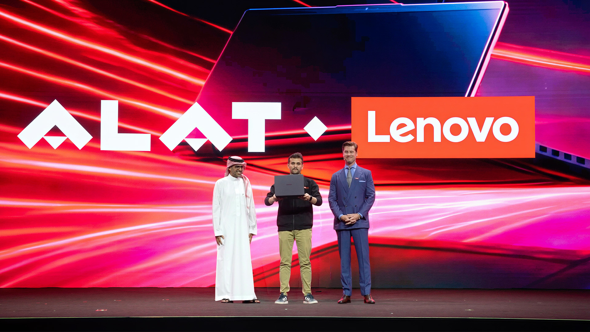 Lenovo unveils first laptop made in Saudi Arabia