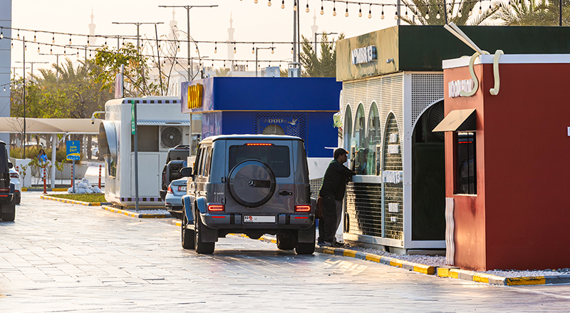 Al Qana Drive Thru turns one — 13 restaurants giving away free food today