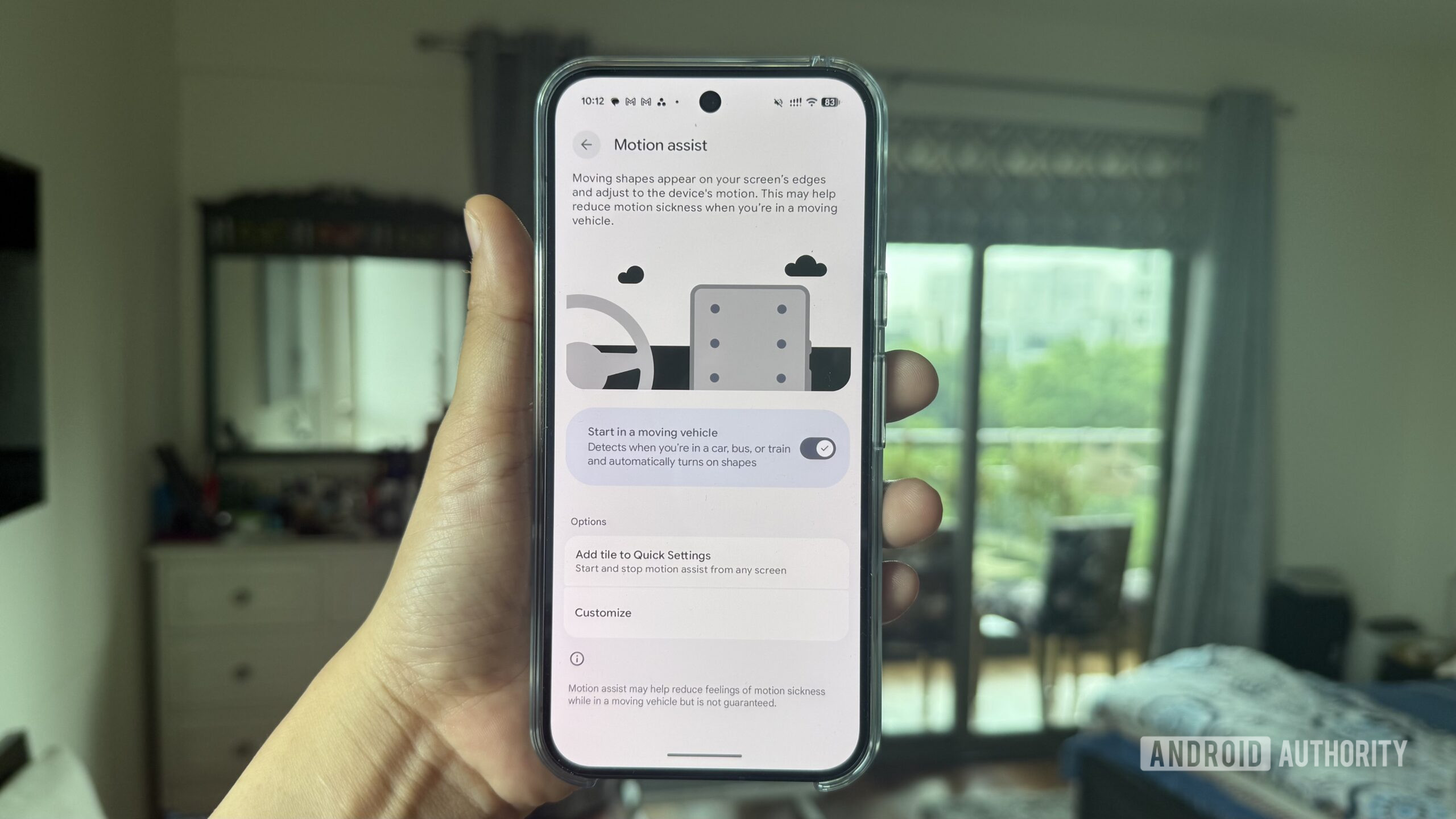 Android 17 Motion Assist: Google’s anti-nausea dots are rolling out to Pixel phones