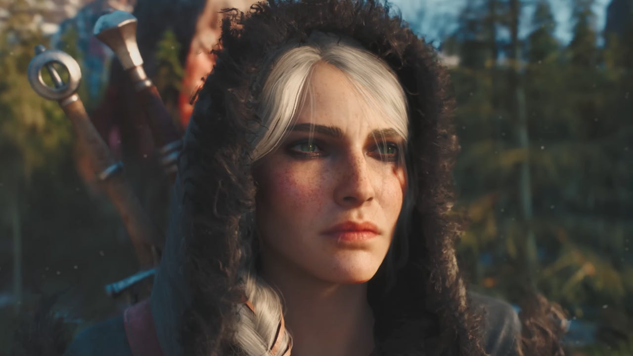 The Witcher 4 physical edition artwork with Ciri and a collector box
