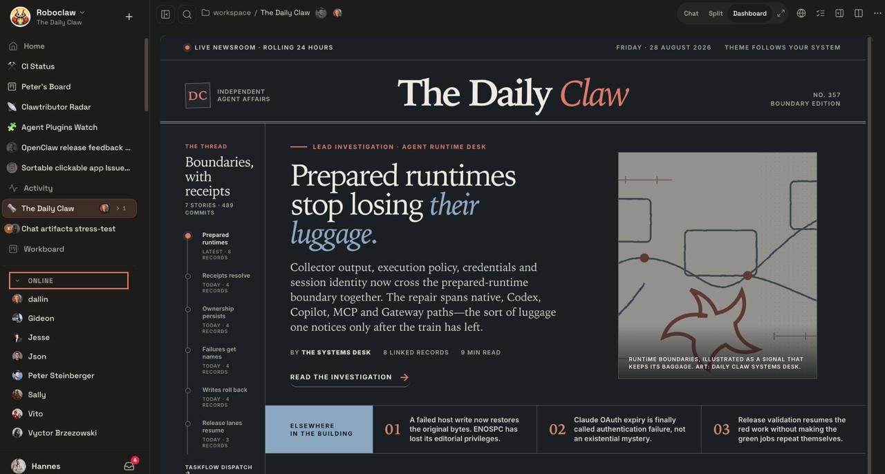 OpenClaw 2.0 brings a rebuilt browser app and shared cloud sessions