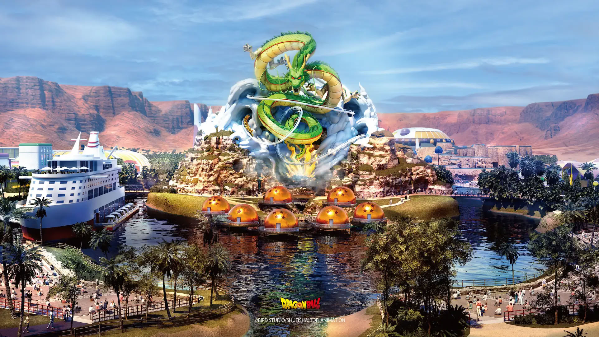 France and Saudi Arabia to Build a $7 Billion Dragon Ball Z Theme Park Near Paris