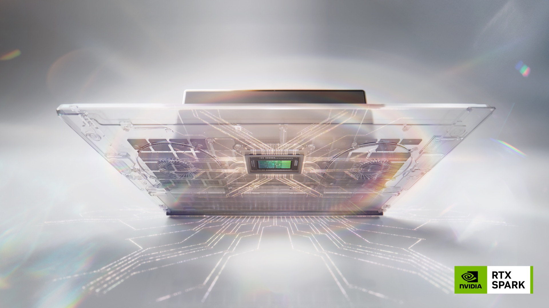 NVIDIA RTX Spark gaming PC at Gamescom 2026 key visual