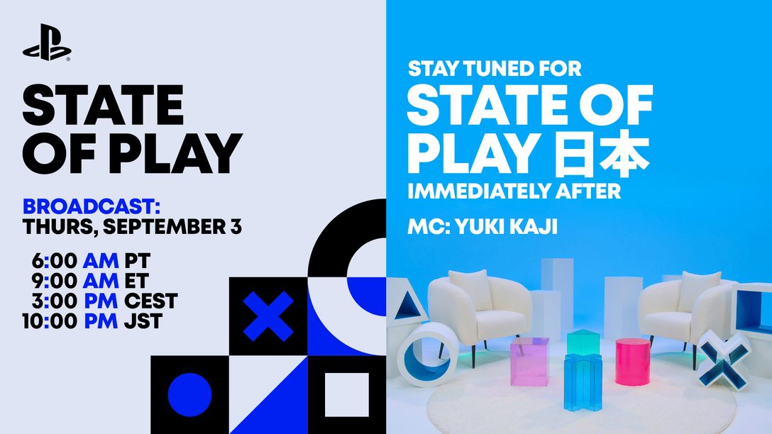 Official State of Play and State of Play Japan broadcast artwork