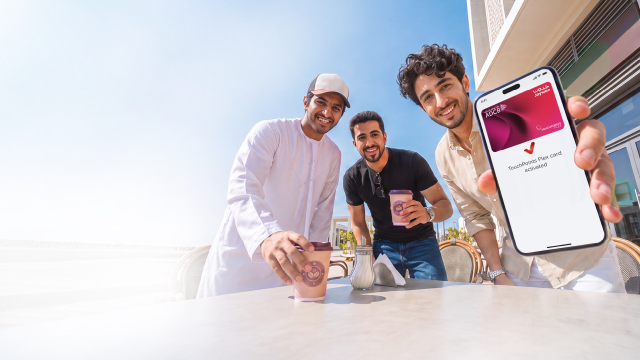 ADCB TouchPoints Flex digital card for UAE rewards spending