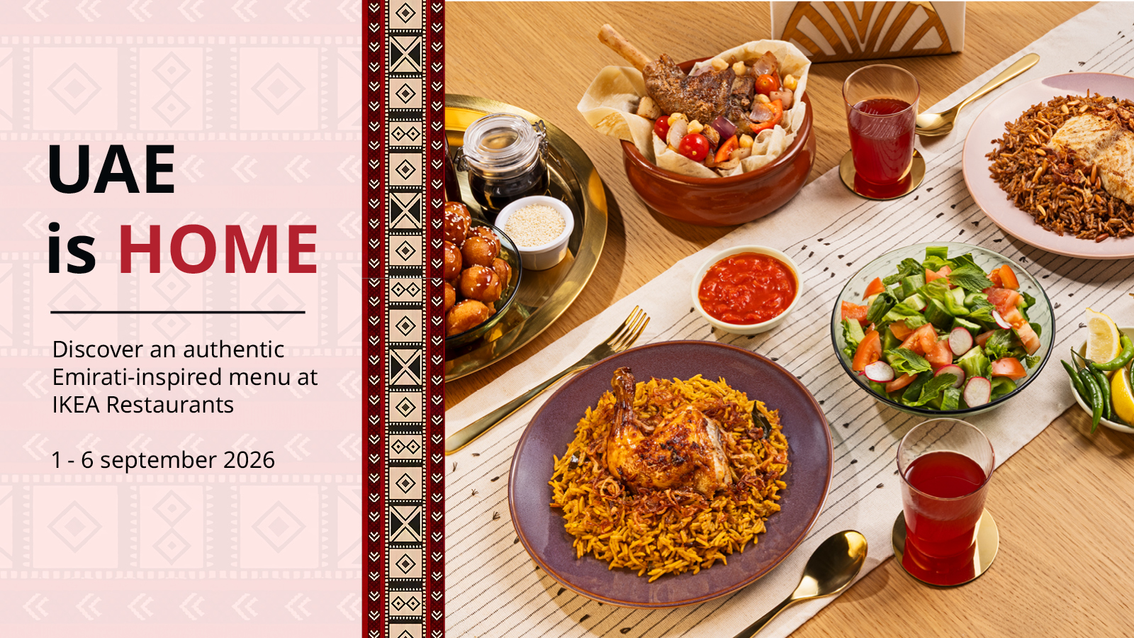 Emirati breakfast and traditional dishes from IKEA UAE’s limited-time menu