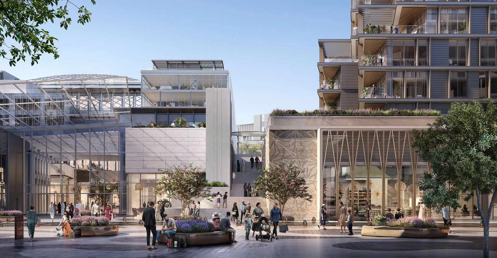 Saadiyat Grove Abu Dhabi cultural district retail development
