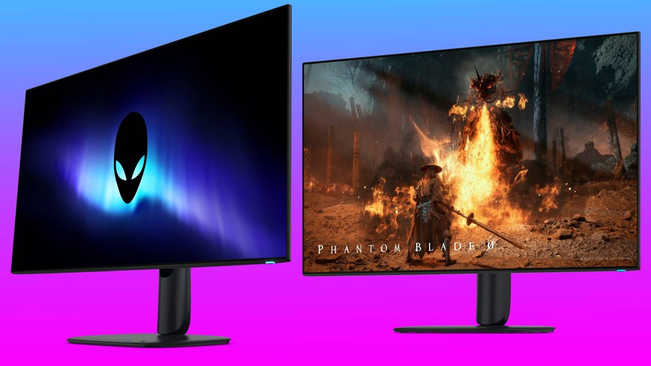 Alienware AW3226Q 4K tandem OLED at about $699, plus a 560Hz esports OLED