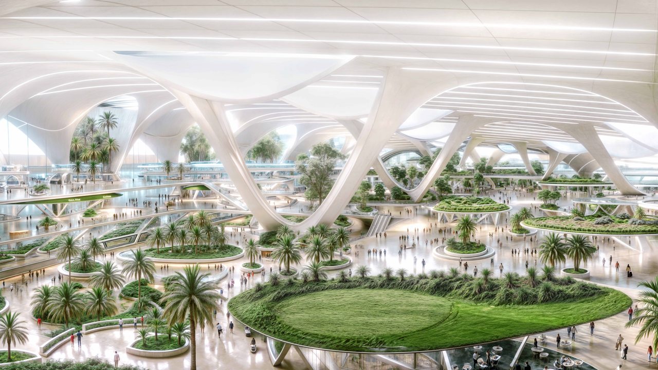 Al Maktoum airport plans queue-free AI security for 2032