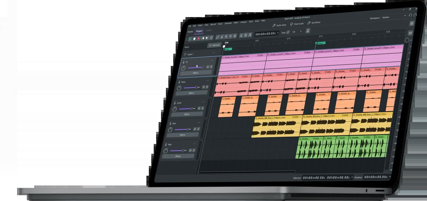 Audacity 4 gets a long-overdue editing overhaul