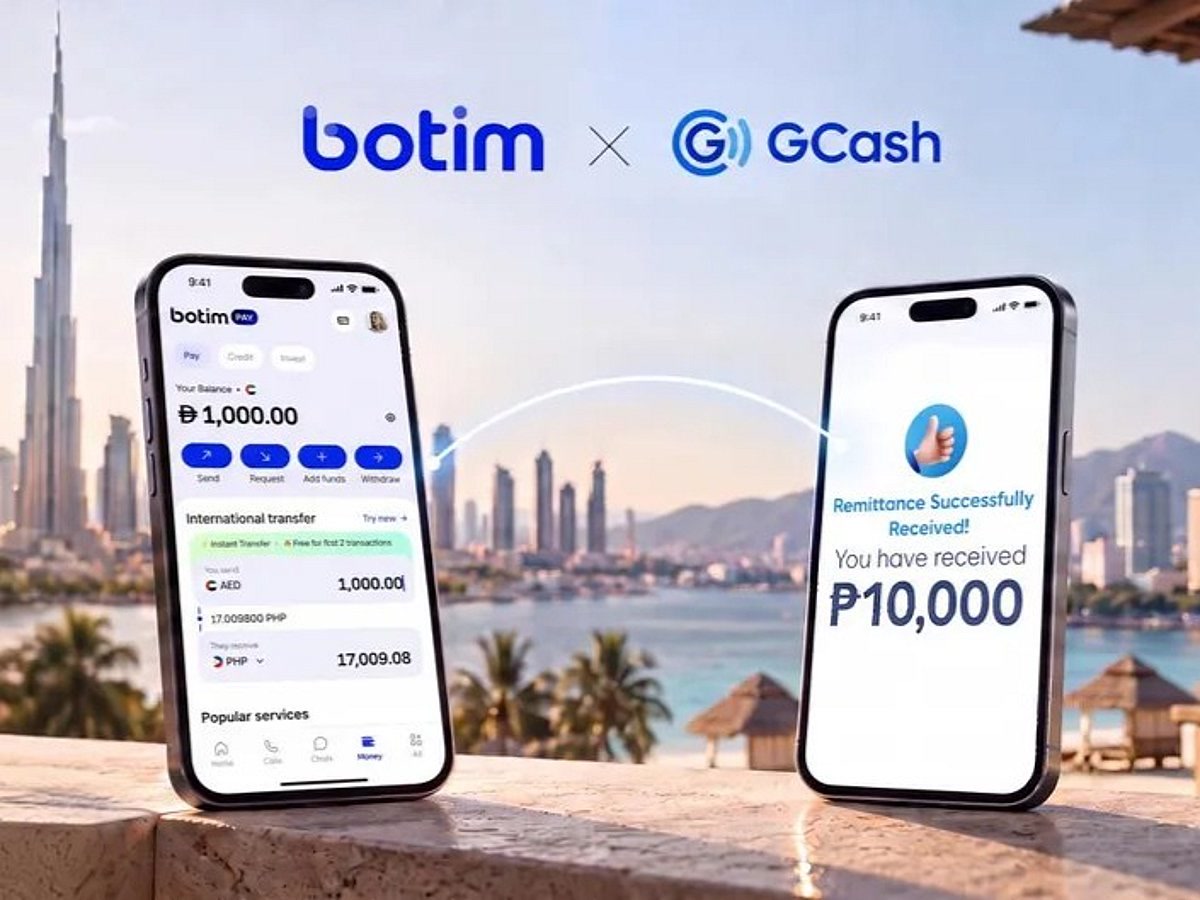 Botim adds direct GCash remittances for UAE Filipinos