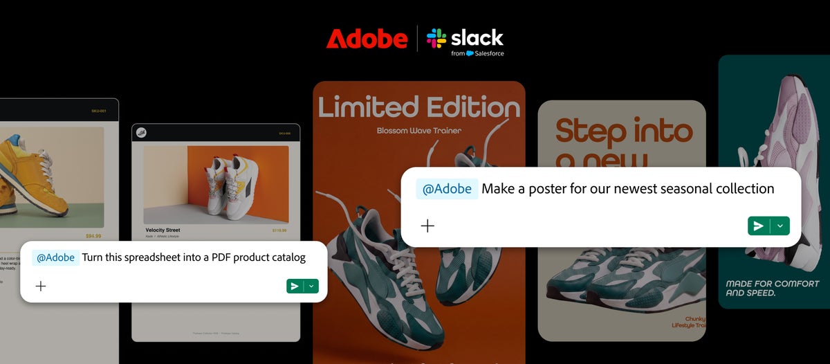 Adobe brings Photoshop and 70+ creative tools into Slack