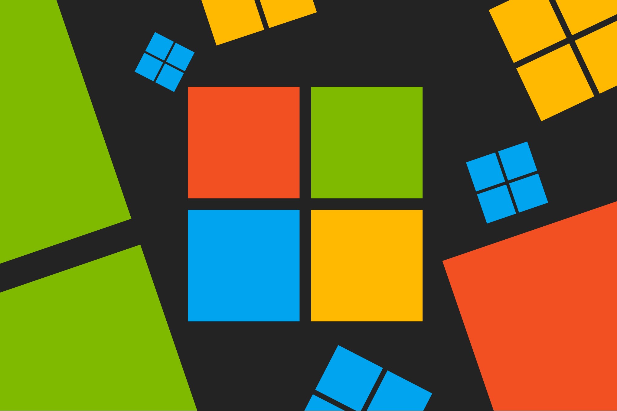 Microsoft Windows logo used as contextual artwork