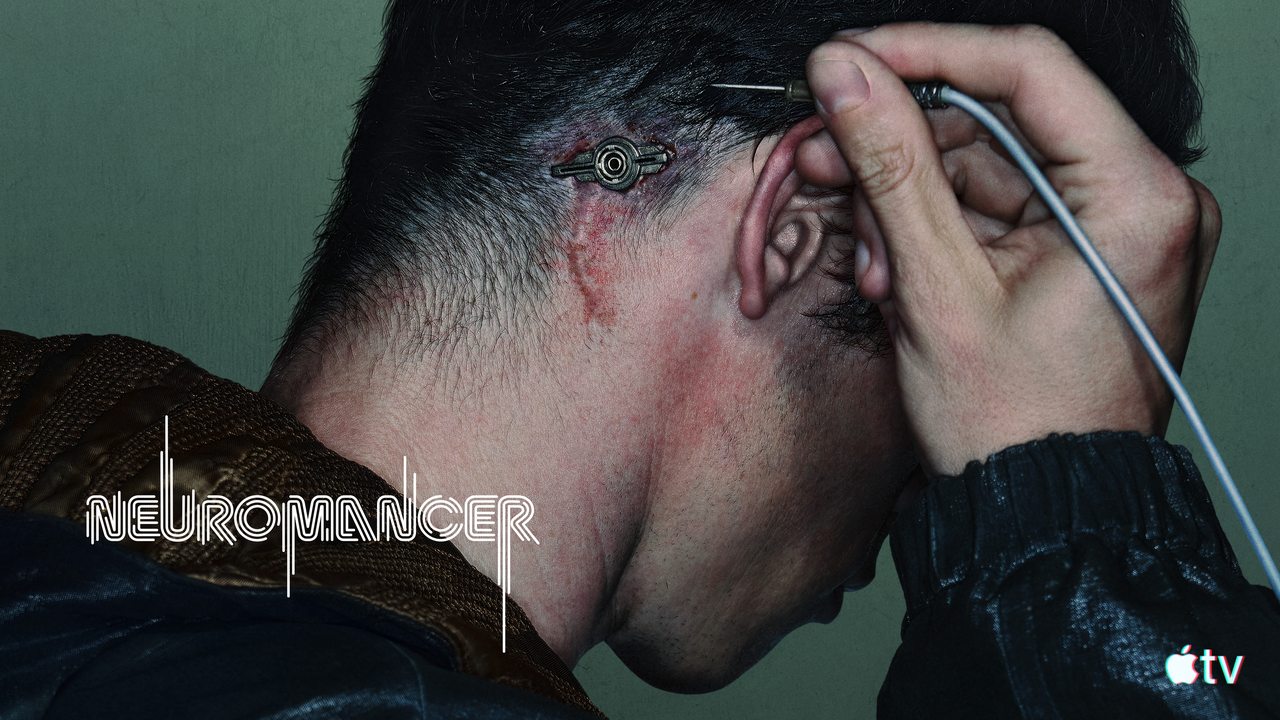 Neuromancer episode titles and runtimes listed for all 10 Apple TV episodes