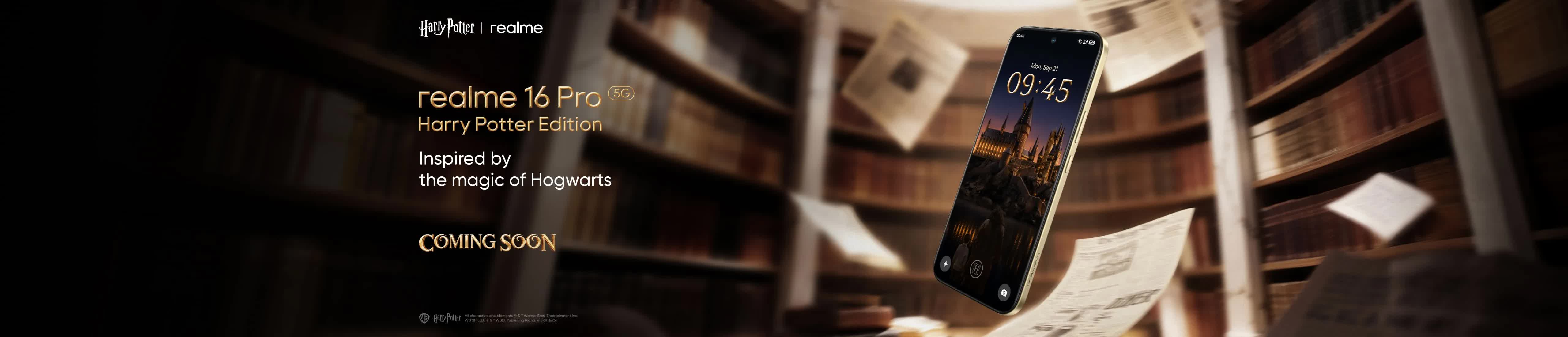 Realme 16 Pro Harry Potter Edition launches in India on September 21