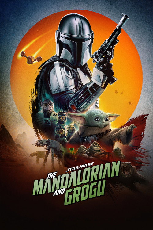 The Mandalorian and Grogu poster shows Din Djarin and Grogu together
