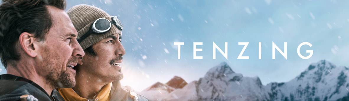 Tenzing climbers face snowy Himalayan peaks in official Apple TV key art