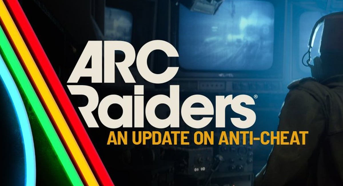 ARC Raiders anti-cheat update graphic shows its logo and title