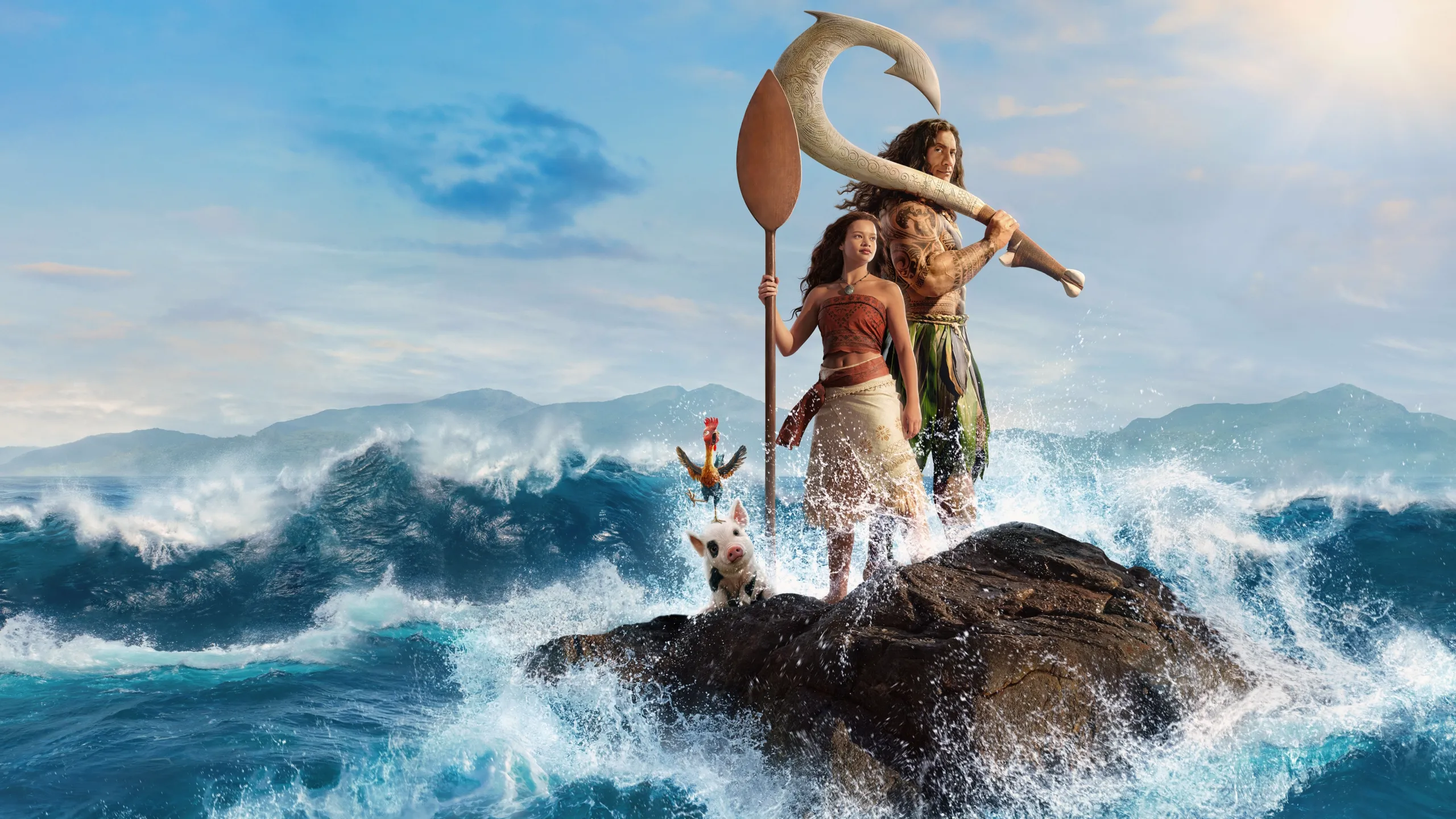 Promotional artwork for Disney's live-action Moana