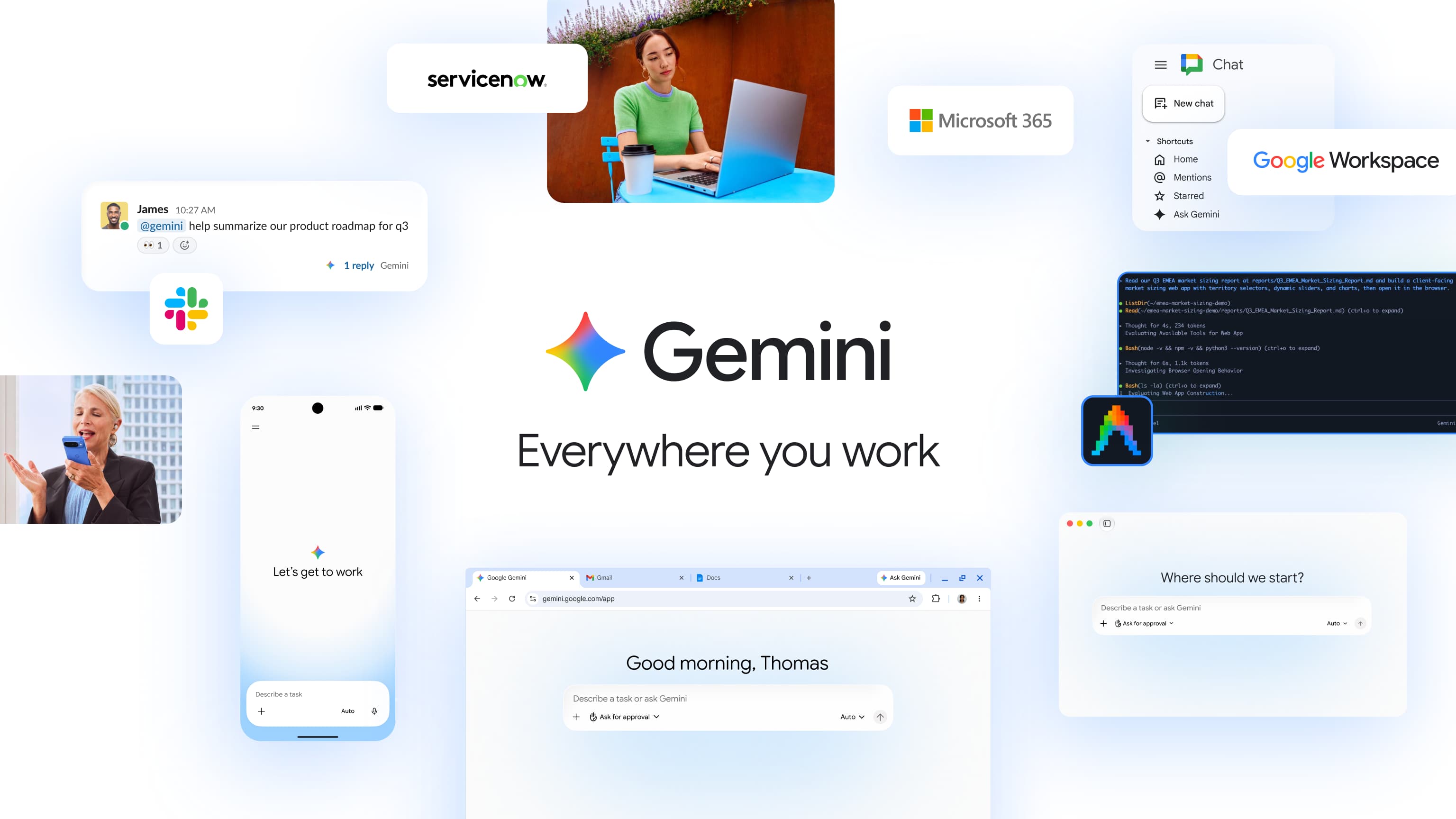 Google Cloud launches Gemini agent as a universal agent for work