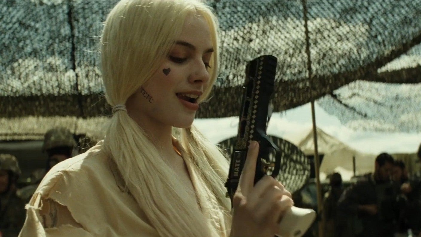 Margot Robbie as Harley Quinn