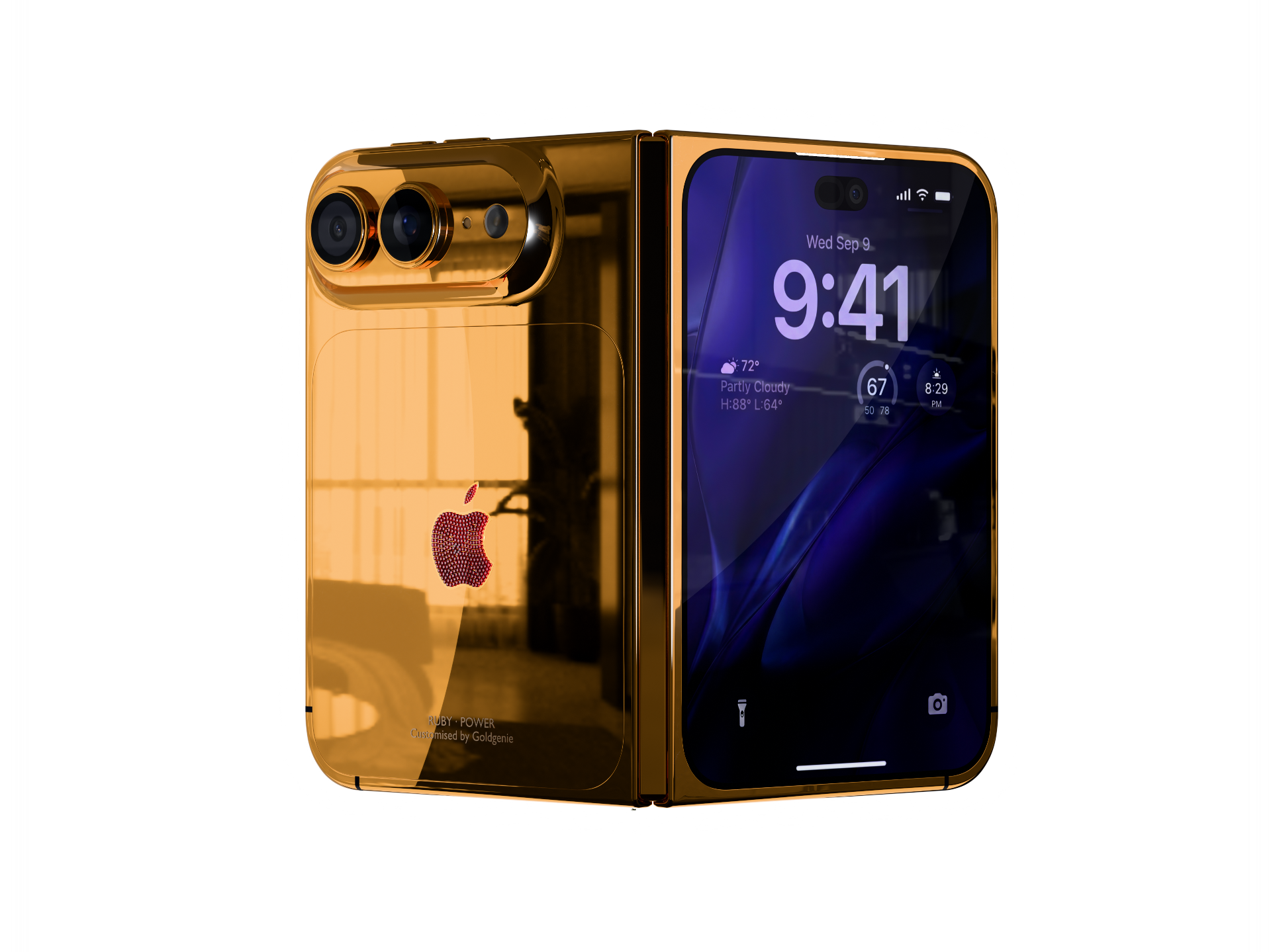 Prefer your Apple’s iPhone Duo in 24k gold, platinum or gemstones? It’s only $10,000