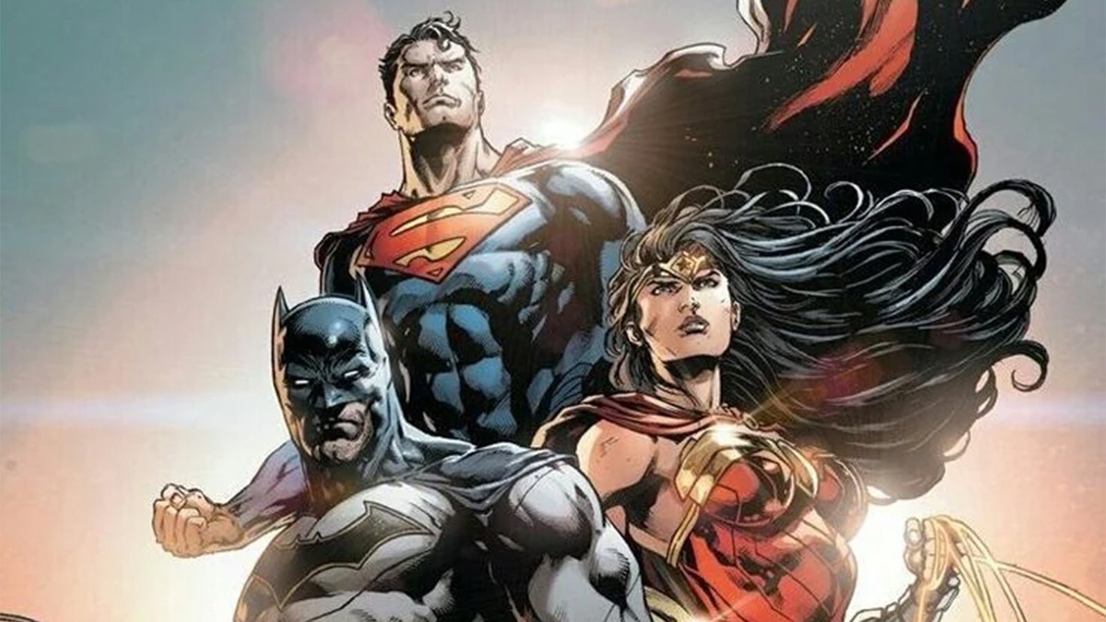 Batman, Superman and Wonder Woman, the DCU's diamond characters