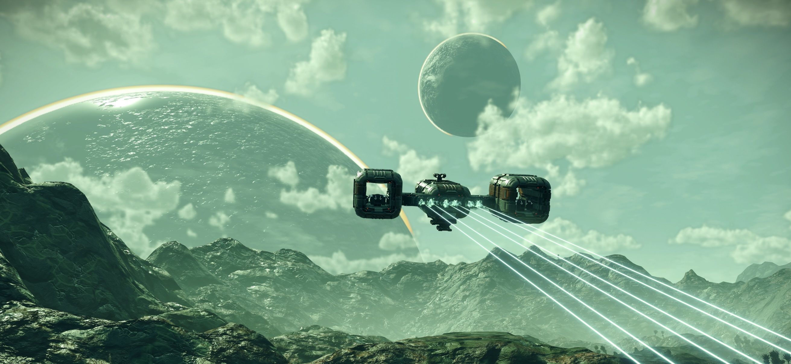 No Man’s Sky mobile gameplay screenshot supplied for its iPhone announcement