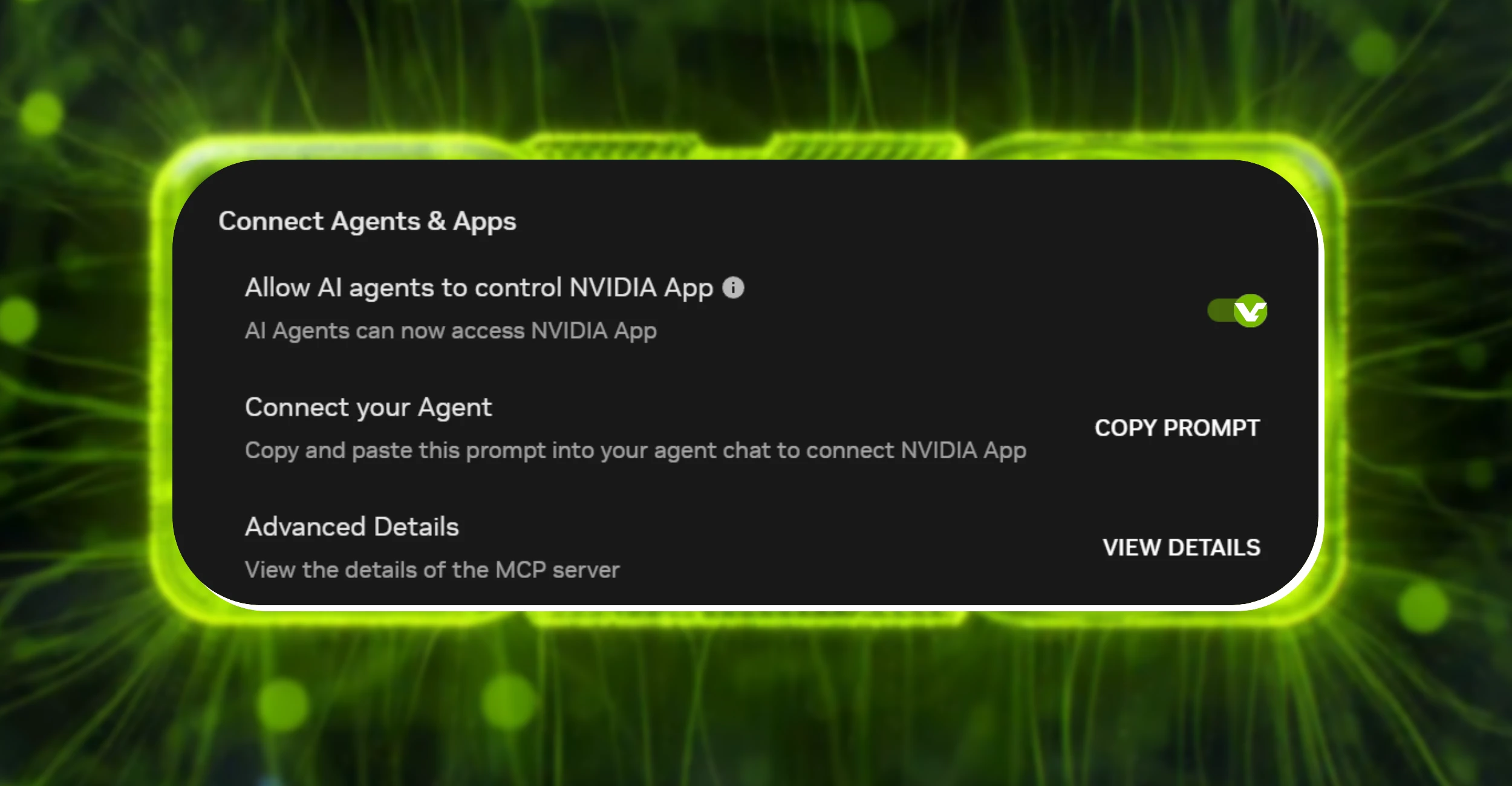 NVIDIA App’s AI-agent server appears enabled by default. Here’s how to turn it off