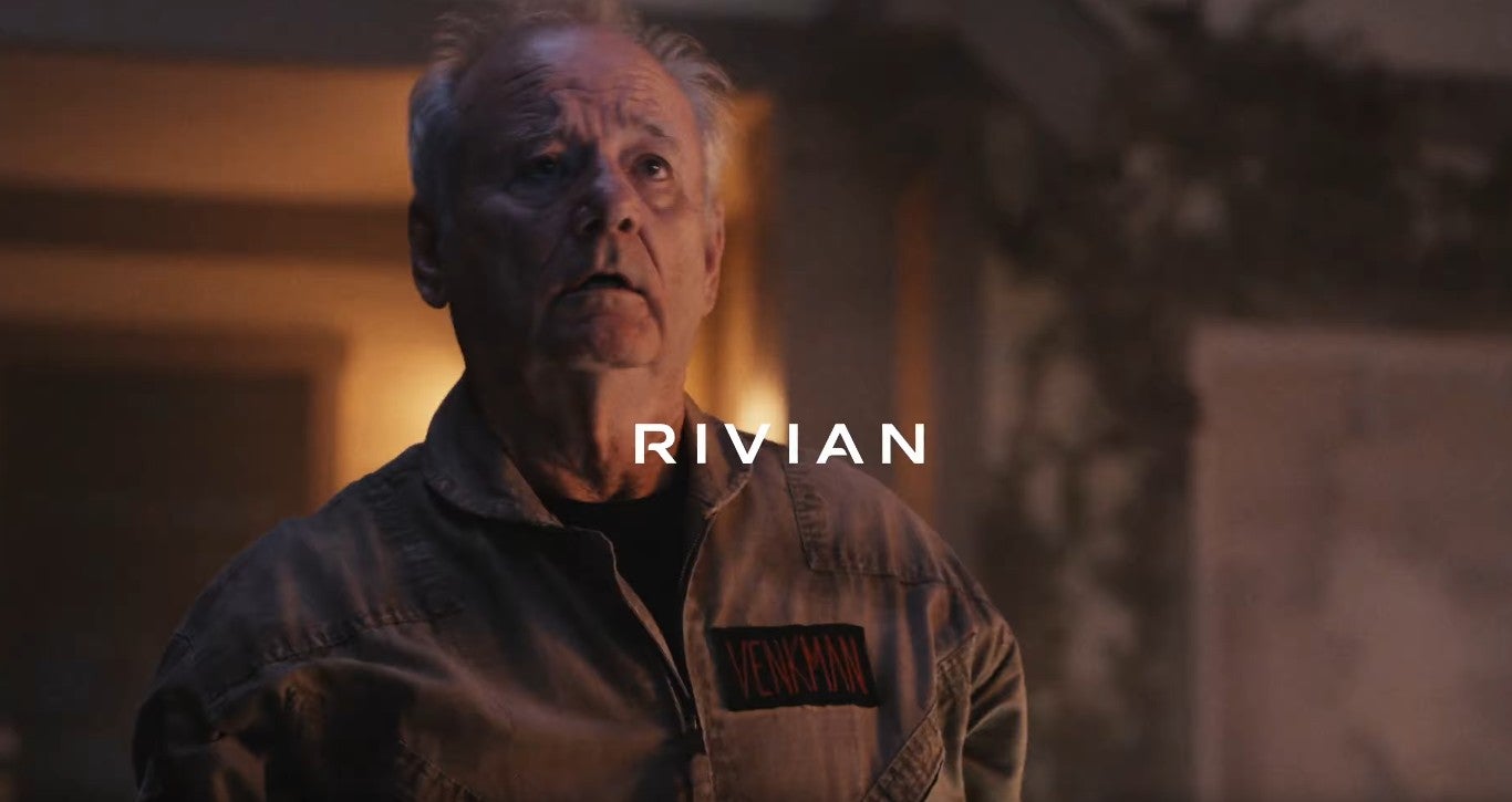 Bill Murray Returns as Peter Venkman in a Rivian Ghostbusters Ad