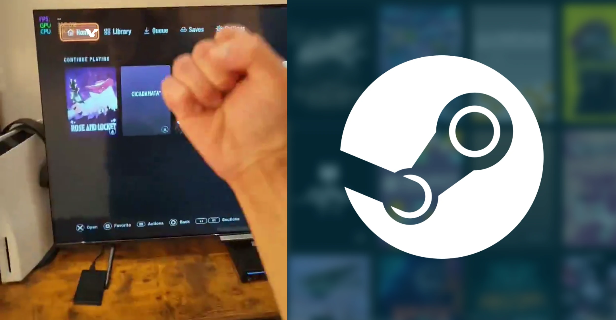 Jailbroken PS5 consoles can now run Steam games locally with Playden