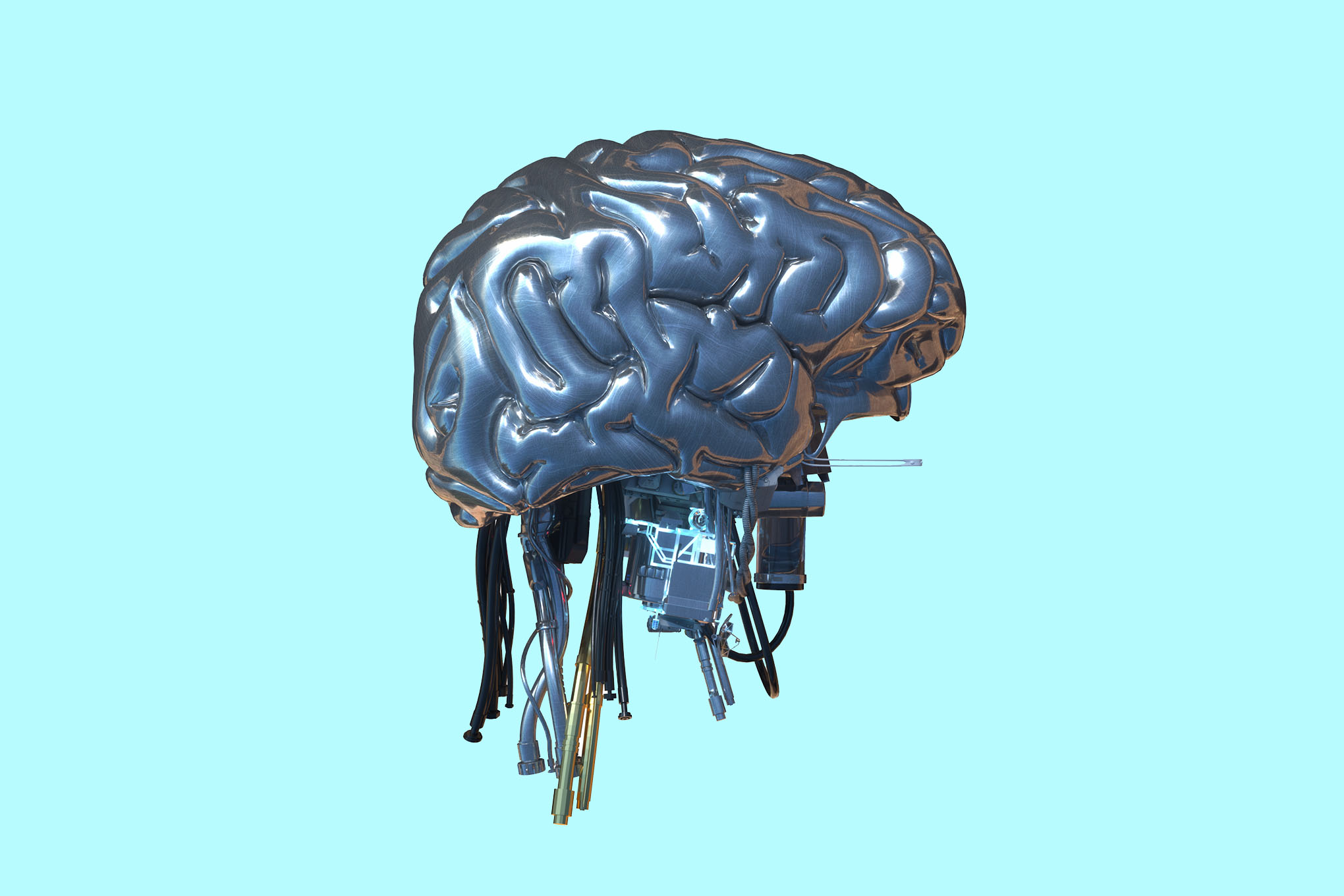 Abstract illustration of artificial intelligence