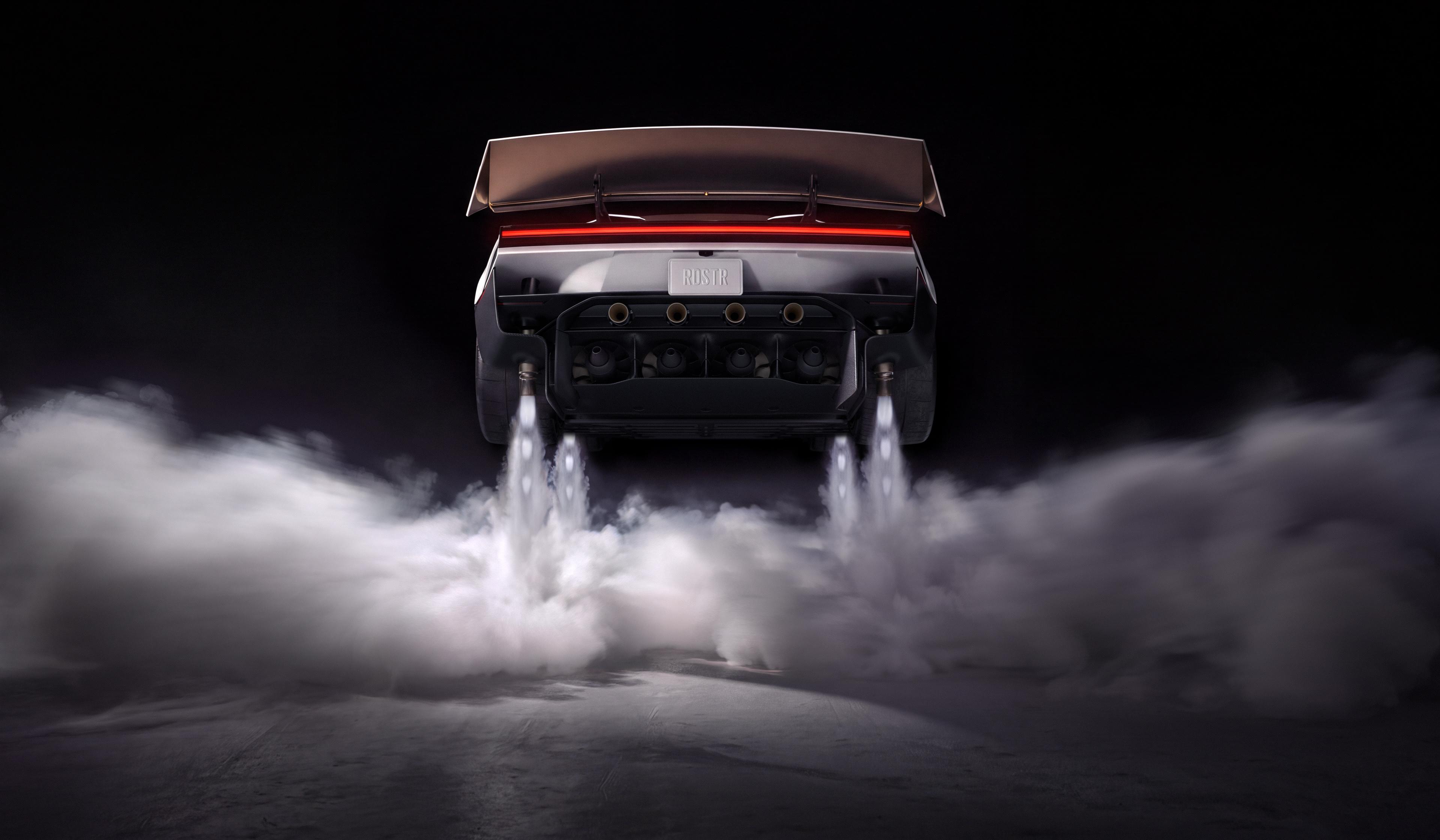 The next-generation Tesla Roadster at the Waco, Texas reveal event
