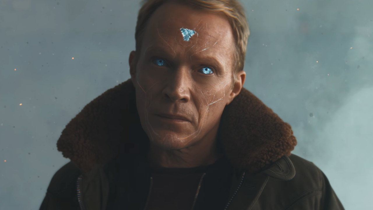 Vision in promotional artwork for Marvel’s VisionQuest series