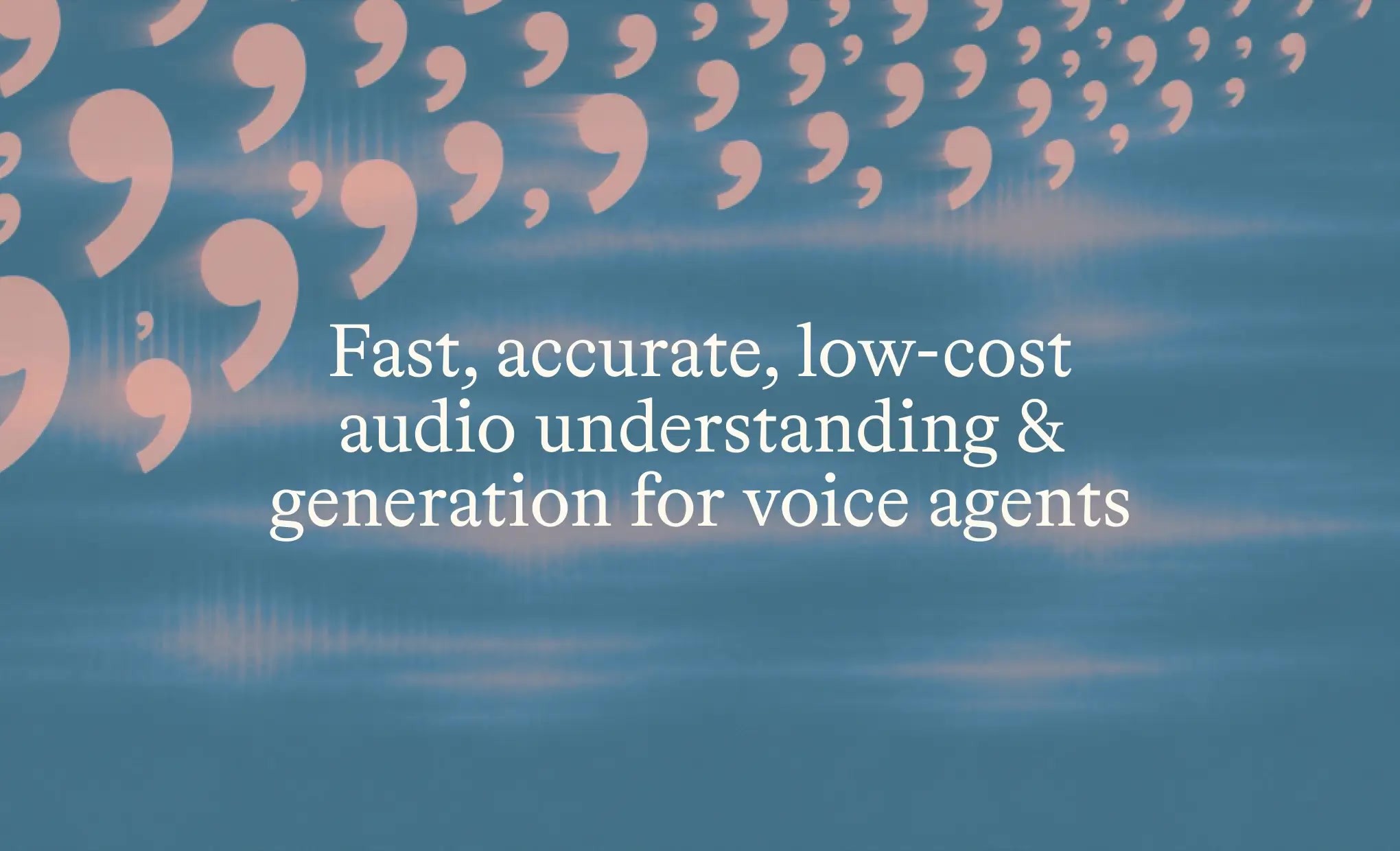 Microsoft MAI voice models promotional graphic for fast audio understanding and generation