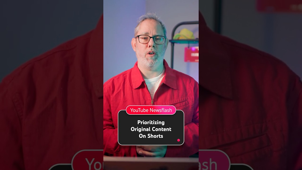 Creator Insider thumbnail announces YouTube's original content update for Shorts